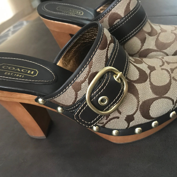 Coach Willow Clogs Authentic 6.5 - Picture 5 of 8